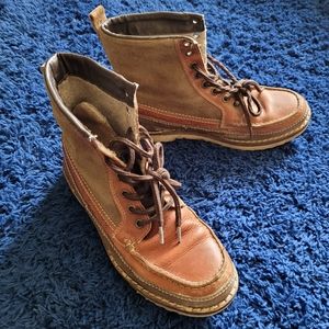 Size 8 brown leather women's Aldo boots